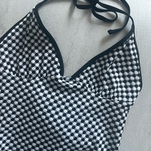{Solid & Striped} Brand New Baby Gingham Jacquard One Piece - Picture 6 of 11